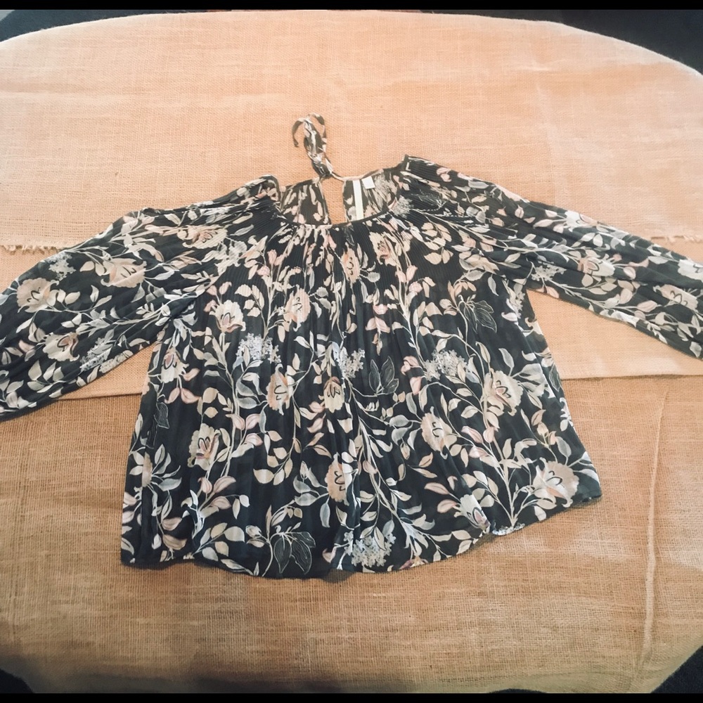Lauren Conrad size small sheer blouse.